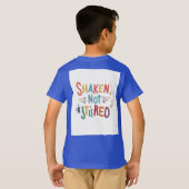 T-shirt "Réveillé, Pas Fatigué." (Dos entier)