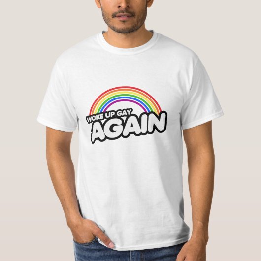 T-shirt Réveillez Gay (Devant)