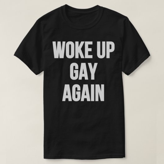 T-shirt Réveillez Gay (Design devant)