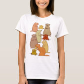 T-shirt Réveillez Groundhogs ! (Devant)