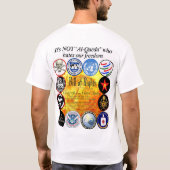 T-shirt Réveillez l'Amérique (Dos)