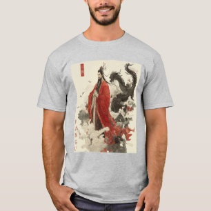T-shirt Réveillez le mythe : oeuvre d'art chinoise inspiré