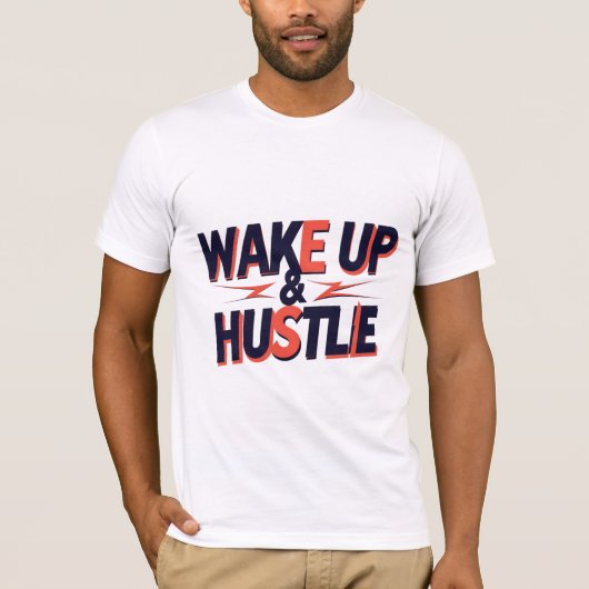 T-shirt Réveillez-vous et aimantez (Devant)