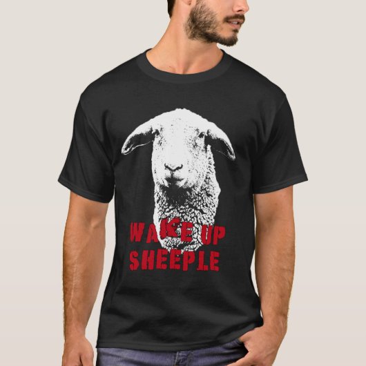 T-shirt Réveillez-Vous Le Berger, Le Mouton (Devant)