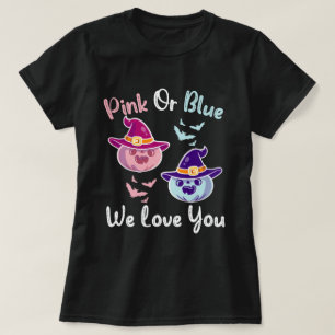 T-shirt Révélation de genre Halloween d'automne thème -