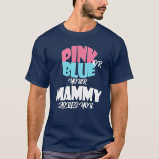 T-shirt Révélation de genre pour bébé pour MAMMY classique