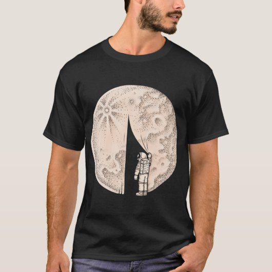 T-shirt Révélation de la face cachée de la Lune (Devant)