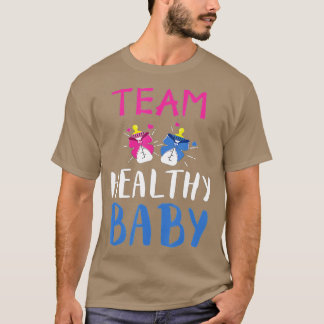 T-shirt Révélation Drôle De Genre De L'Équipe Bébé Sain Pa