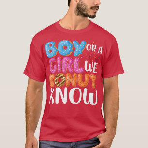T-shirt Révélation Drôle De Genre Que Nous Ne Connaissons