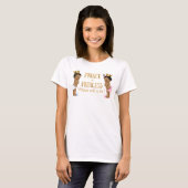 T-shirt Révélation du sexe du prince et de la princesse et (Devant entier)