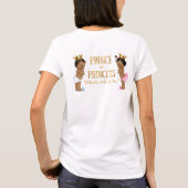 T-shirt Révélation du sexe du prince et de la princesse et (Dos)