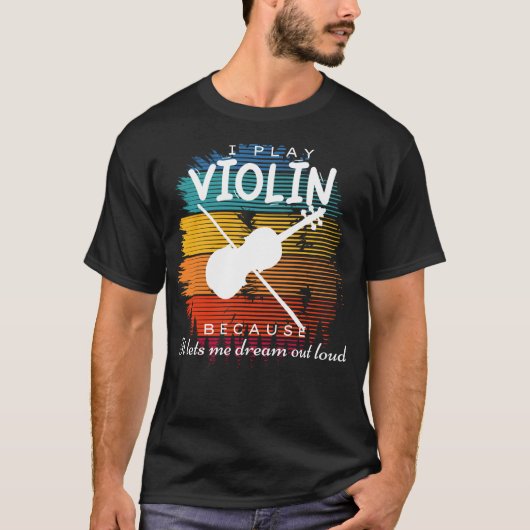 T-shirt Révélations mélodiques : Violins Dreamer Sonata (Devant)