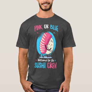 T-shirt Révéler le genre Citation de sushi pour les amateu