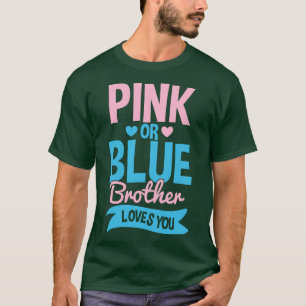 T-shirt Révéler le genre Pink ou Blue Brother
