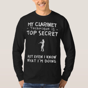 T-shirt Révéler le mystère derrière mes compétences de cla