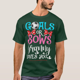 T-shirt Révéler Le Sexe Objectifs Ou Bows Granny Aime Votr