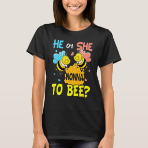 T-shirt Révéler Le Sexe Qu'Il Ou Elle Ne Va Pas Être Un Bé