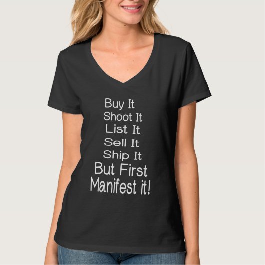 T-shirt Revendeur de devis d'entrepreneur de la manifestat (Devant)