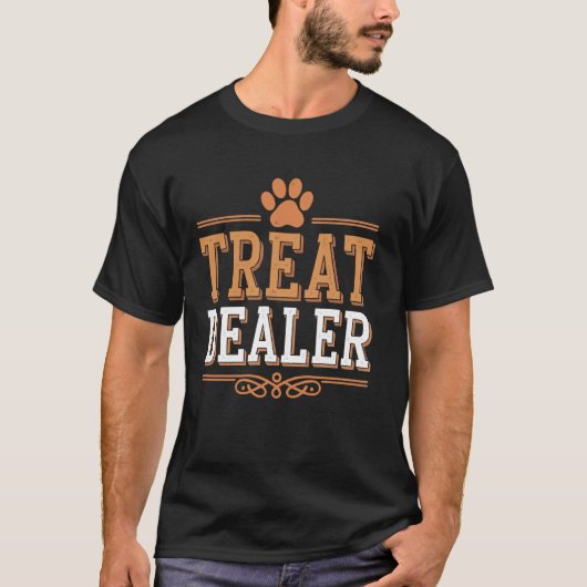 T-shirt Revendeur de friandises (Devant)
