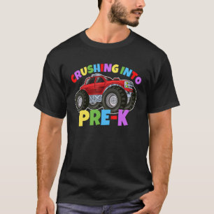 T-shirt Revenir à l'école B avant K Monster Truck
