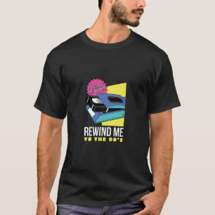T-shirt Revenir aux années 90 Art Rétro Nostalgique Joueur