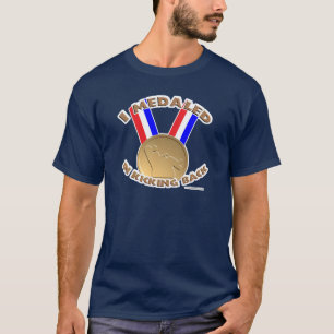 T-shirt Revenir Médaille Drôle Sport Parodie