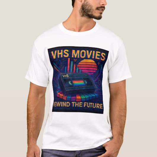 T-shirt Revenir sur le futur VHS (Devant)