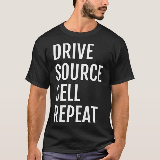T-SHIRT REVENTE DE LA VENTE DE LA SOURCE DU LECTEUR DE FLU (Devant)
