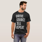 T-SHIRT REVENTE DE LA VENTE DE LA SOURCE DU LECTEUR DE FLU (Devant entier)