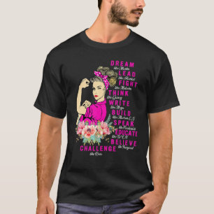 T-shirt Rêver Comme Martin Plomb Comme Harriet Black Histo