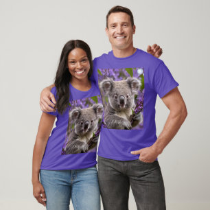 T-shirt "Rêver dans le violet : Un Koala dans un arbre Jac