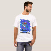 T-shirt Rêver D'Un Grand Noël De Requin Blanc (Devant entier)