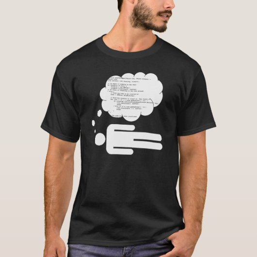 T-shirt Rêver en code (Devant)