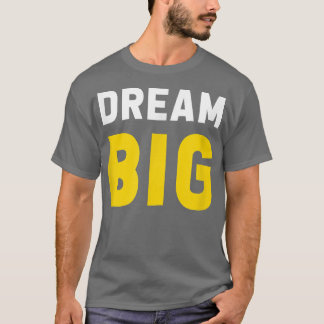 T-shirt Rêver Grande Inspiration Motivation Enfants Étudia