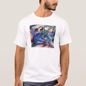 T-shirt Rêver le cheval par Franz Marc (Devant)