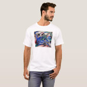 T-shirt Rêver le cheval par Franz Marc (Devant entier)