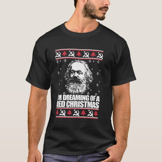 T-shirt Rêver Red Marx laid (Devant)