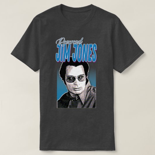 T-shirt Révérend Jim JonesJonestown Massacre Tri esthétiqu (Design devant)