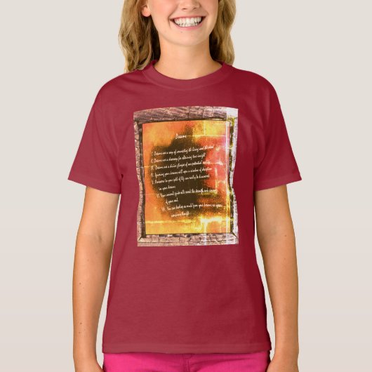 T-shirt Rêves (Devant)