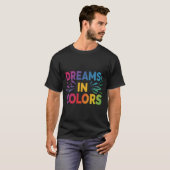 T-shirt Rêves dans les couleurs (Devant entier)