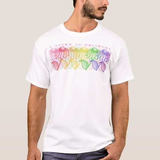 T-shirt Rêves d'arc-en-ciel - SIDA de combat (Devant)