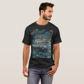 T-shirt Rêves de la peinture abstraite Ocean'20 (Devant entier)