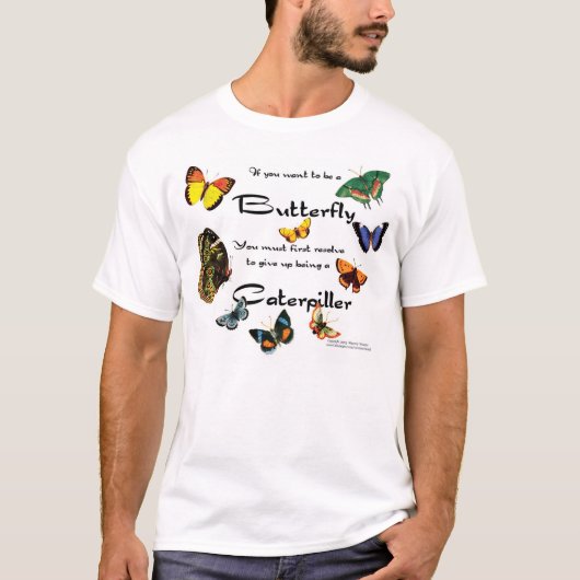 T-shirt Rêves de papillon (Devant)