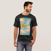T-shirt Rêves de poisson rouge (Devant entier)