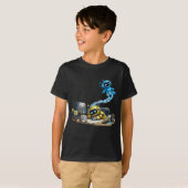 T-shirt rêves de robot (Devant entier)