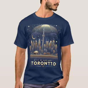 T-shirt Rêves du centre-ville - Toronto Luxe Tee
