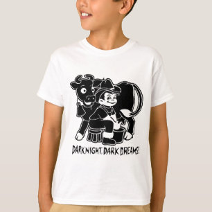 T-shirt Rêves foncés d'obscurité de nuit