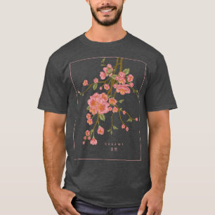 T-shirt Rêves Sakura Fleur Japonaise Fleur Cerise Blossom 