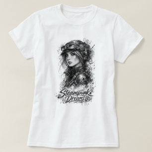 T-shirt Rêves Steampunk – Art Fantastique Victorien Vintag