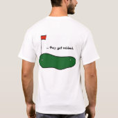 T-shirt Revêtu d'une robe (Dos)